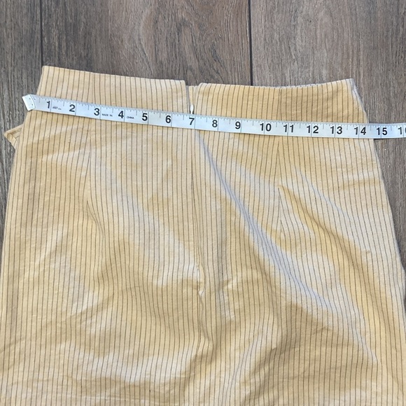 Zara, Beige, Asymmetrical, Skirt, casual, office, school, summer, siren, mini - Picture 8 of 8